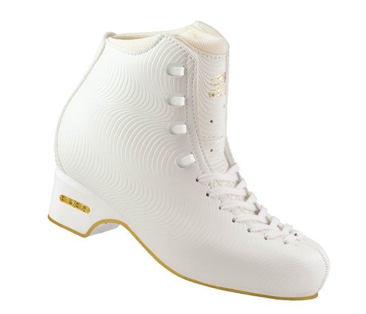 Edea Wave White Figure Skates